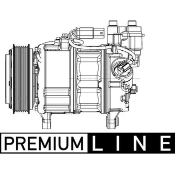Kompresor klimatizace Kompresor, klimatizace MAHLE ACP 599 000P