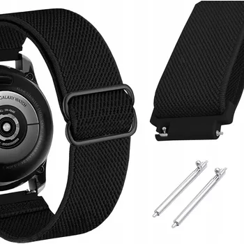 Řemínek na hodinky Řemínek ChronSmarta pro Garmin 20mm černý