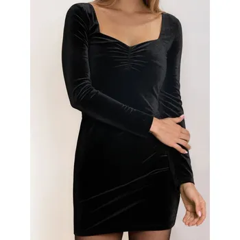 Dámské šaty Sinsay - Minišaty - černá - 954EY-99X - 954EY-99X-XL