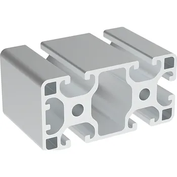 Stavební profil Alusic Hliníkový profil IM 40-8, 40x80, s 5 drážkami, lehký