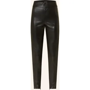 Dámské legíny Guess Dámské Legíny Prescilla V Koženém Vzhledu, černá, 34