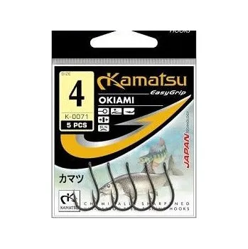 Rybářský háček Kamatsu háčky Okiami K-0071 - Brown Velikost: 6