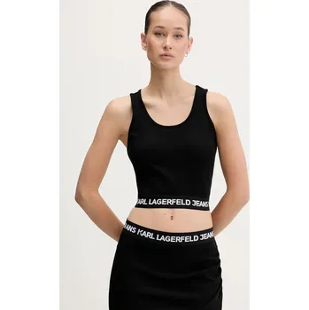 Top Karl Lagerfeld Jeans B1W17048 černá 99X, vel. L