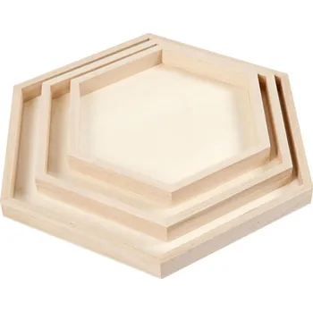 rám kola Dřevěný rám – hexagon Velikost rámu: 31cm (v nejširším bodě)