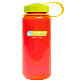 Kempingové nádobí Láhev Nalgene Wide-Mouth 500 mL Pomegranate