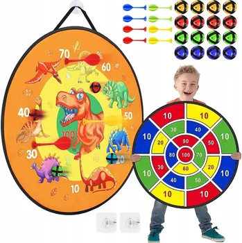 DART DOVEDNOSTNÍ HRA ŠIPKY NA SUCHÝ ZIP TERČ ŠIPKY PRO DĚTI