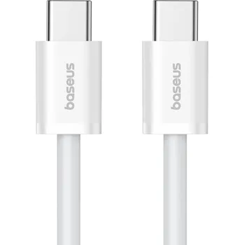 Datový kabel Kabel Baseus Superior Series ll USB-C - USB-C 30W 480Mb/s 2m - bílý