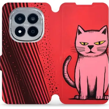 Pouzdro na mobilní telefon Flipové pouzdro Mobiwear - Xiaomi Redmi Note 15 Pro 5G - VP54S Kocourek (Knížkové flip pouzdro, obal, kryt na mobil Xiaomi Redmi Note 15 Pro 5G - VP54S Kocourek, materiál Umělá kůže + TPU - ochrana 360°, stojánek, silikonová vanička, magnetické zavírání)