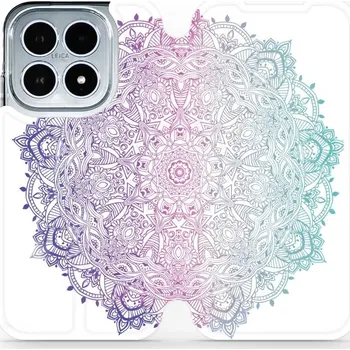 Pouzdro na mobilní telefon Flipové pouzdro Mobiwear - Xiaomi 17 - M008S Mandala (Knížkové flip pouzdro, obal, kryt na mobil Xiaomi 17 - M008S Mandala, materiál Umělá kůže + TPU - ochrana 360°, stojánek, silikonová vanička, magnetické zavírání)