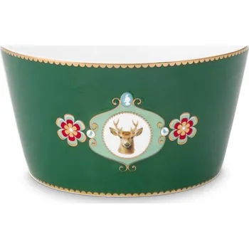 Miska Love Birds Medallion Deer Tmavě Zelená PiP Studio, 15 cm