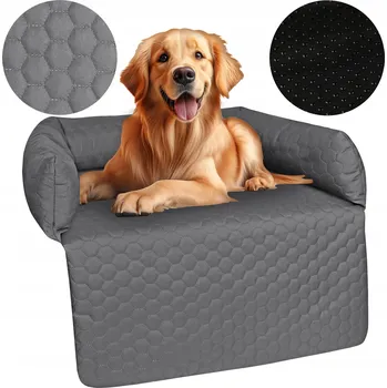 Pelíšek pro psa Dogguru polštář pro psa šedý 76 cm x 76 cm