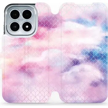 Pouzdro na mobilní telefon Flipové pouzdro Mobiwear - Xiaomi 17 - MR02S Vodovkové obrazce (Knížkové flip pouzdro, obal, kryt na mobil Xiaomi 17 - MR02S Vodovkové obrazce, materiál Umělá kůže + TPU - ochrana 360°, stojánek, silikonová vanička, magnetické zavírání)