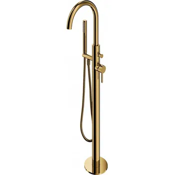 Vodovodní baterie Volně stojící vanová baterie páková Omnires zlatá