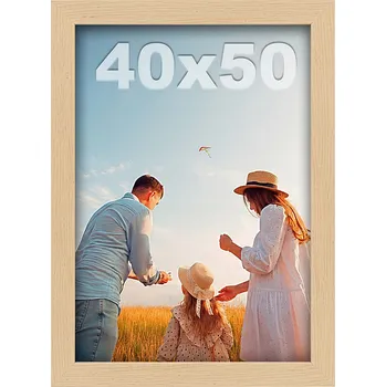 Obraz RÁMEČEK 40x50 DŘEVĚNÝ Na Fotky Plakát Diplom Rám Foto MDF Vertikální Horizontální