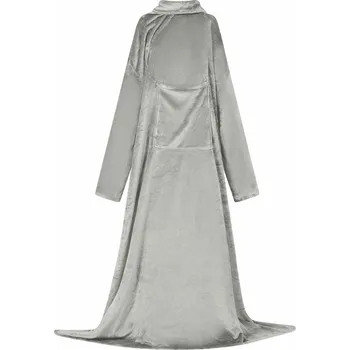 Pánská mikina Mikina s kapucí Šedá Flanel