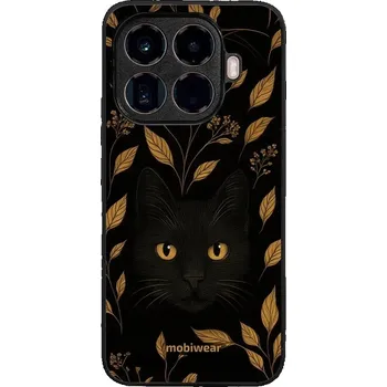 Pouzdro na mobilní telefon Lesklý kryt Mobiwear Glossy - Xiaomi 15T Pro - V164S Černá kočka (Prémiové lesklé pouzdro, obal, kryt Mobiwear Glossy na mobil Xiaomi 15T Pro - V164S Černá kočka, materiál Plast + TPU silikon - krytí po všech stranách, neošoupatelný potisk, tenké proveden
