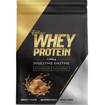 Protein FitBoom Whey Protein - 1000 g Příchuť: Lotus s kousky Lotusek