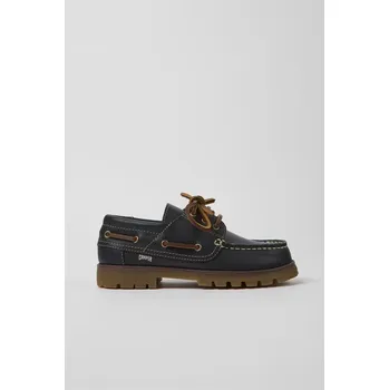 Dámské mokasíny Dětské kožené mokasíny Camper černá barva, K800416 K800416.35.38 99X, EUR 36