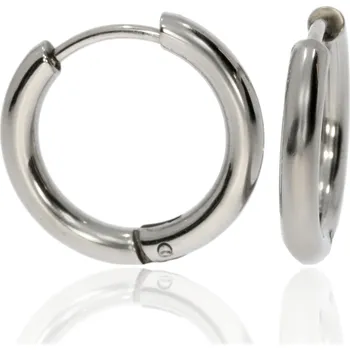Náušnice Zlatnictví Helios Ocelové náušnice kroužky