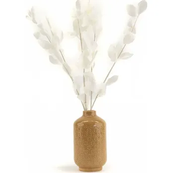 umělá květina Stabilizované rostliny ruscus - bílá