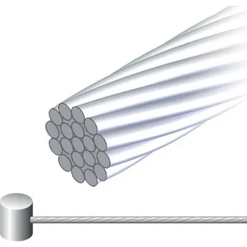 Lanko pro jízdní kolo 92RG2795 - 1,6x2795mm, lanko brzdové galvan. uni