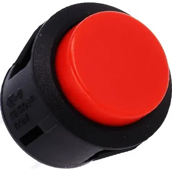 vypínač R13-527A-02RD tlačítko spínací červené