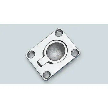 Zábradlí Nerezový podlahový úchyt, rozměr 47 x 61 mm