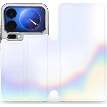 Pouzdro na mobilní telefon Flipové pouzdro Mobiwear - Xiaomi 17 Pro - VP64S Perleťový odstín (Knížkové flip pouzdro, obal, kryt na mobil Xiaomi 17 Pro - VP64S Perleťový odstín, materiál Umělá kůže + TPU - ochrana 360°, stojánek, silikonová vanička, magnetické zavírání)