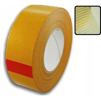 Lepicí páska Oboustranná zesílená páska na fólie, rohože a konstrukce extra silná 50mm x 50m