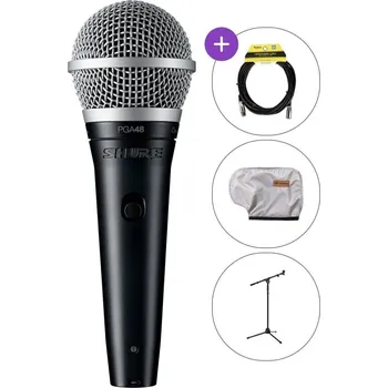 Mikrofon Shure PGA48-QTR-E SET Vokální dynamický mikrofon