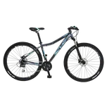 SCUD 29" PARUS Lady 2025 matná šedá / tyrkysová Velikost rámu: 19"