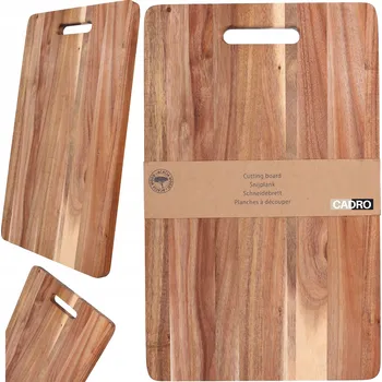 Kuchyňské prkénko Krájecí deska Cadro dřevěná 1 ks