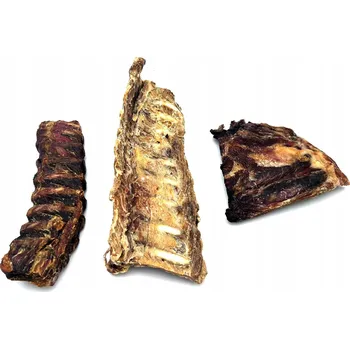 Pamlsek pro psa Přírodní pamlsek/kousátko pro psy - Sušená vepřová žebra 500g