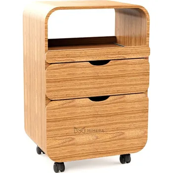 Toaletní stolek Kosmetický stolek FLOW - teak