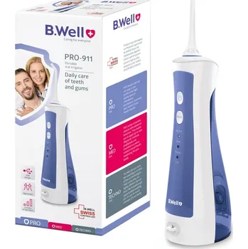 Ústní irigátor B.Well PRO-911 bezdrátový 150 ml, 2 hlavice