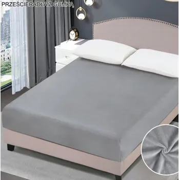 Prostěradlo Prostěradlo S Gumou Plyšová Mikrovlákno Medvídek 140x200 Šedé