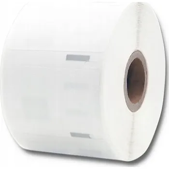 Samolepící etiketa Samolepicí etiketa Qoltec 57x32 mm papírová bílá 1000 ks