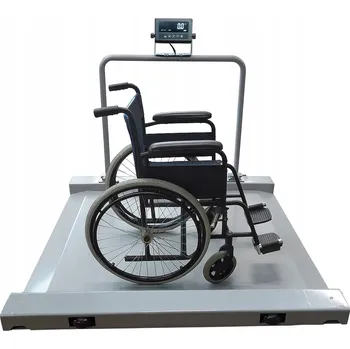 Průmyslová váha Nájezdová plošinová váha pro invalidní vozíky DPS, pro hospice, do 500 kg