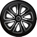 Poklice na kola Livorno Carbon Silver Black 16" (Kryty kol černé)