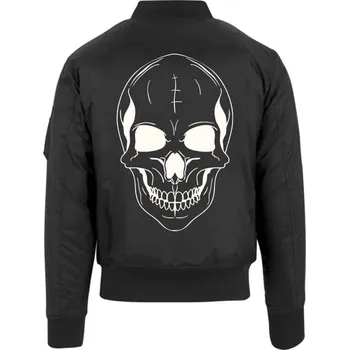 Pánský bomber Bunda bomber - Vision - Bunda bomber z elegantního materiálu a v moderním designu čeká jen na vás. Teplo a pěkný design - dvě mouchy jednou ranou.