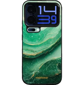 Pouzdro na mobilní telefon Lesklý kryt Mobiwear Glossy - Xiaomi 17 Pro Max - G023G - Zelený mramor (Prémiové lesklé pouzdro, obal, kryt Mobiwear Glossy na mobil Xiaomi 17 Pro Max - G023G - Zelený mramor, materiál Plast + TPU silikon - krytí po všech stranách, neošoupatelný potisk,)