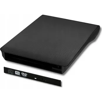 Příslušenství pro datový nosič Qoltec Externí box / pouzdro pro CD/DVD SATA USB 2.0 mechaniku 12.7mm