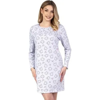 Dámská noční košile Dámská noční košile 135/43 REGINA lila (fialová) M