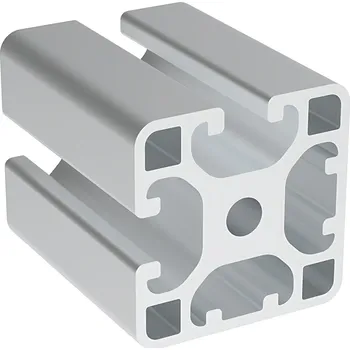 Stavební profil Alusic Hliníkový profil IM 40-8, 40x40, se 2 sousedícími drážkami, lehký