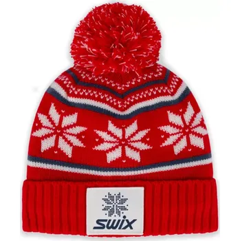 Čepice Čepice Swix Trysil Swix Red vel.56 (Červená)