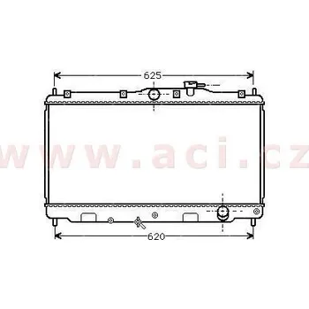 Chladič motoru Chladič, chlazení motoru ACI 25002016