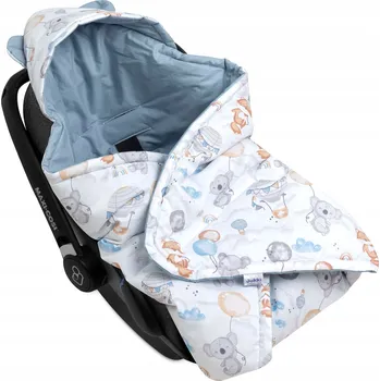 Zavinovačka DEKA DO AUTOSEDAČKY ZAVINOVAČKA bavlna s kapucí JUKKI