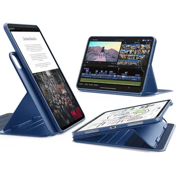 Náhradní kryt pro mobilní telefon Kryt ESR Flip Hybrid iPad Pro 13" 7 / 8 / 2024-2025 Navy Blue