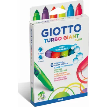 Sada fixů Giotto - fluorescenční odstíny, 6 ks