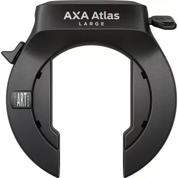Zámek na kolo AXA Atlas Large Retractable (Rámový zámek AXA Atlas Large Retractable černý)